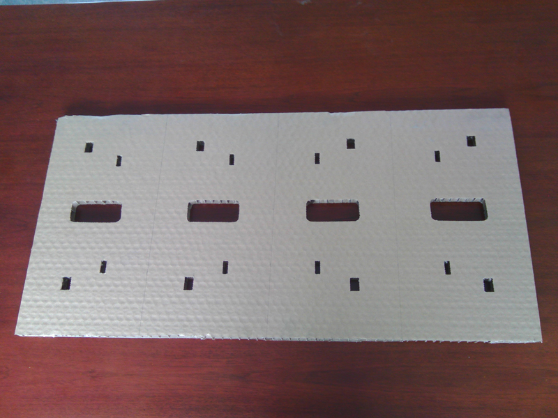 Details of Honeycomb Cardboard Cutting Machine