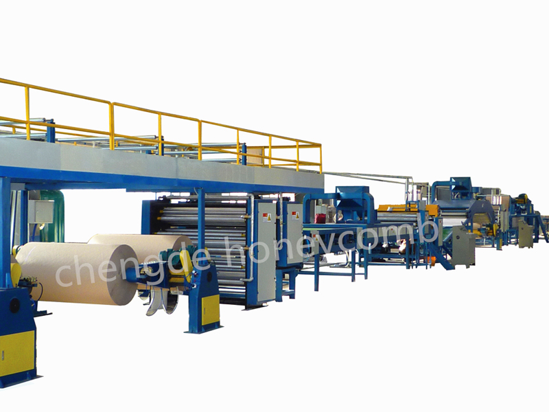 Normal Speed Honeycomb Paper Core Machine