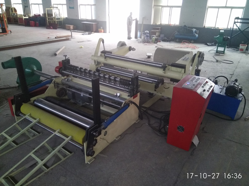 Details of Paper Roll Slitting Rewinding Machine